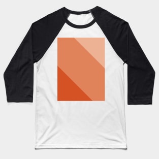 Fire, Orange Sherbet, Melon Diagonal Baseball T-Shirt